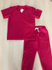 PB483RNRO JOGGER Pantalón y Blusa Unisexo Antifluidos Nigeria Rojo
