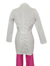 Cargar imagen en el visor de la galería, bata medico dama colombia deblanco