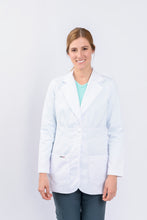 Cargar imagen en el visor de la galería, Bata para Médico Dama Manga 3/4, REF.: LB113GT