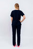 Pantalón y Blusa Dama Antifluidos Azul Noche REF.: PB032AJAN