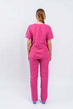 Cargar imagen en el visor de la galería, Pantalón y Blusa Dama en antifluidos CEREZA REF.: PB117AJCE