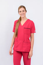 Cargar imagen en el visor de la galería, Pantalón y Blusa Dama Antifluidos cereza REF.: PB281AJCE