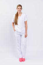 Cargar imagen en el visor de la galería, Pantalón y Blusa Dama Antifluidos Blanco REF.: PB325AJ