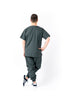 JOGGER Pantalón y Blusa Unisexo Algodon Gris Oscuro REF.: PB 482 CGO