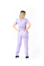Cargar imagen en el visor de la galería, JOGGER Licrado Pantalón y Blusa Dama en Antifluidos Lila  REF.: PB 481 AUL