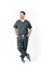 JOGGER Pantalón y Blusa Unisexo Antifluidos Gris Oscuro Fuerte REF.: PB 483 AUGO