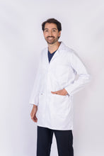 Cargar imagen en el visor de la galería, Bata para Médico Unisexo manga 3/4, REF.: LB05GT