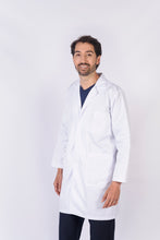 Cargar imagen en el visor de la galería, Bata para Médico Unisexo manga Larga, REF.: LB069M