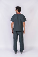 Cargar imagen en el visor de la galería, Pantalón y Blusa Unisexo Antifluidos Gris Oscuro REF.: PB386AJGO-VT