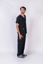 Cargar imagen en el visor de la galería, Pantalón y Blusa Unisexo Antifluidos Negro REF.: PB324AJN-UNA