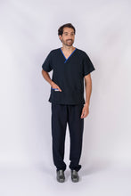 Cargar imagen en el visor de la galería, Pantalón y Blusa Unisexo Antifluidos Azul Noche REF.: PB386AJAN-AR