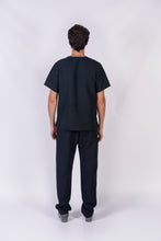 Cargar imagen en el visor de la galería, Pantalón y Blusa Unisexo Antifluidos Azul Noche REF.: PB386AJAN-AR