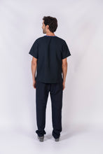 Cargar imagen en el visor de la galería, Pantalón y Blusa Unisexo Antifluidos Azul Noche REF.: PB386AJAN-AR