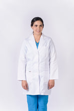 Cargar imagen en el visor de la galería, Bata para Médico Dama manga Larga, REF.: LB180GT