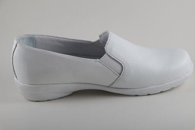 Cuero Zapato Blanco Zapatos De Enfermeria Modernos Zapatos De