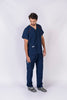 Pantalón y Blusa Unisexo Antifluidos Azul Oscuro REF.: PB324AJAO-RO