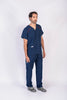 Pantalón y Blusa Unisexo Antifluidos Azul Oscuro REF.: PB324AJAO-RO