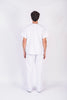 Pantalón y Blusa Unisexo Antifluidos Blanco REF.: PB386AJ