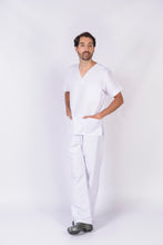Cargar imagen en el visor de la galería, Pantalón y Blusa Unisexo Antifluidos Blanco REF.: PB386AJ