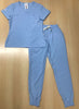 Jogger Licrado Pantalón y Blusa Dama en Antifluidos Azul claro REF.: PB 534 RNAC