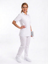 Cargar imagen en el visor de la galería, Blusa y Pantalón para Dama en Lino Ref: CD477M