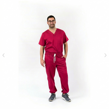 Cargar imagen en el visor de la galería, Pantalón y Blusa Unisex Antifluido Tipo Jogger - REF: PB483