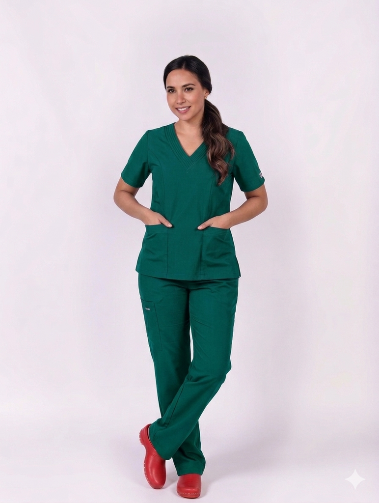Pantalón y Blusa Antifluido para Dama - REF: PB 117