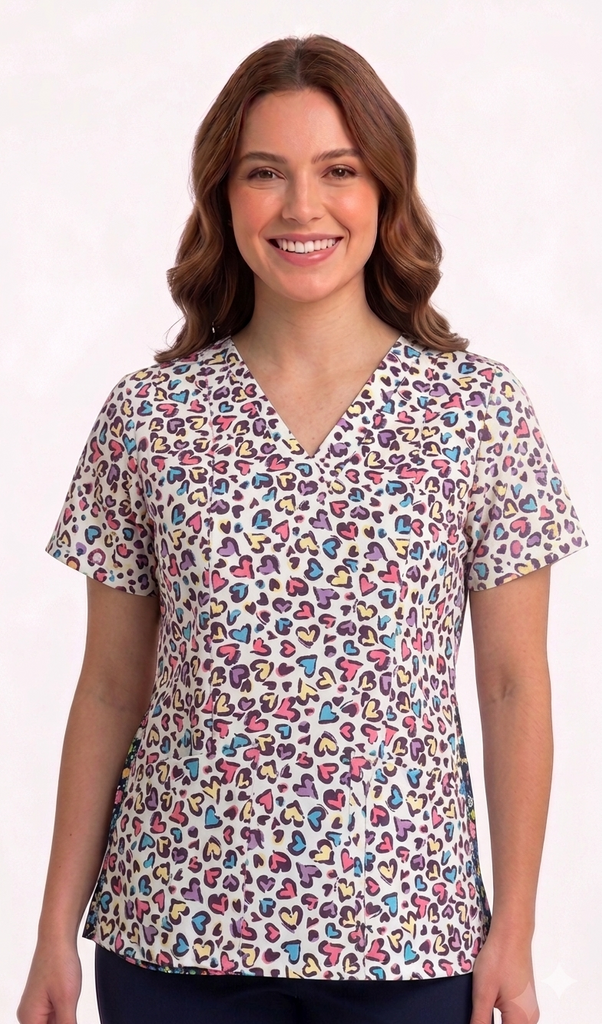 Blusa Estampada Antifluidos para Dama