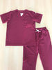 PB483RNVT JOGGER PANTALÓN Y BLUSA UNISEXO ANTIFLUIDOS NIGERIA VINOTINTO