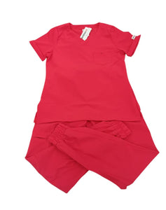 JOGGER Licrado Pantalón y Blusa Dama en Antifluidos Repel Nigeria Rojo REF.: PB 534 RNRO