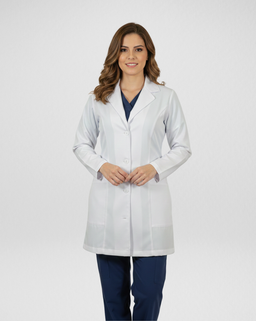 Bata Médica 3/4 para Dama - REF: LB228 - Deblanco S.A.S