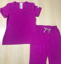 Cargar imagen en el visor de la galería, Jogger Licrado Pantalón y Blusa Dama en Antifluidos Fucsia REF.: PB 534 RNF