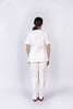 Pantalón y Blusa Dama en Antifluidos blanco REF.: PB117AJ