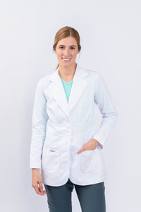 Bata para Médico Dama Manga 3/4, REF.: LB113GT