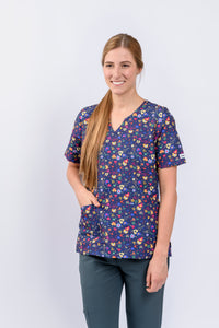 Blusa para Dama Estampada de Pajaritos REF.: BD768AJEP