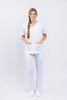 Pantalón y Blusa Dama Antifluidos blanco REF.: PB032AJ