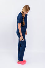 Cargar imagen en el visor de la galería, Pantalón y Blusa Dama Antifluidos Azul Oscuro REF.: PB032AJAO