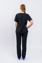 Cargar imagen en el visor de la galería, Pantalón y Blusa Dama Antifluidos negro REF.: PB032AJN