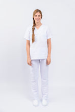 Cargar imagen en el visor de la galería, Pantalón y Blusa Dama Antifluidos blanco REF.: PB032AJ