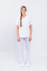 Pantalón y Blusa Dama Antifluidos blanco REF.: PB032AJ