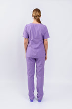 Cargar imagen en el visor de la galería, Pantalón y Blusa Dama en Montreal lila oscuro REF.: PB117MLO - Deblanco S.A.S