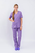 Cargar imagen en el visor de la galería, Pantalón y Blusa Dama en Montreal lila oscuro REF.: PB117MLO - Deblanco S.A.S
