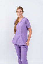 Cargar imagen en el visor de la galería, Pantalón y Blusa Dama en Montreal lila oscuro REF.: PB117MLO - Deblanco S.A.S