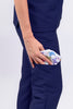 Pantalón y Blusa Dama en Antifluidos Azul Indigo Medio REF.: PB117AJAIM