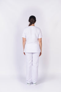 Pantalón y Blusa Dama Antifluidos BLANCO REF.: PB281RAJ