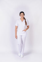 Cargar imagen en el visor de la galería, Pantalón y Blusa Dama Antifluidos BLANCO REF.: PB281RAJ