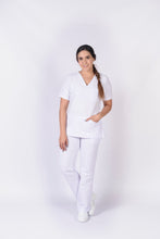 Cargar imagen en el visor de la galería, Pantalón y Blusa Dama Antifluidos BLANCO REF.: PB281RAJ