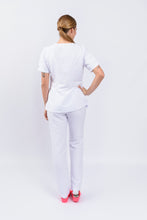 Cargar imagen en el visor de la galería, Pantalón y Blusa Dama Antifluidos Blanco REF.: PB325AJ