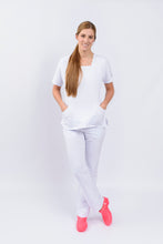 Cargar imagen en el visor de la galería, Pantalón y Blusa Dama Antifluidos Blanco REF.: PB325AJ