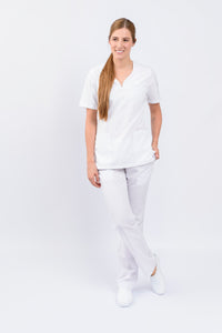 Pantalón y Blusa Dama Antifluidos Blanco REF.: PB384AJ